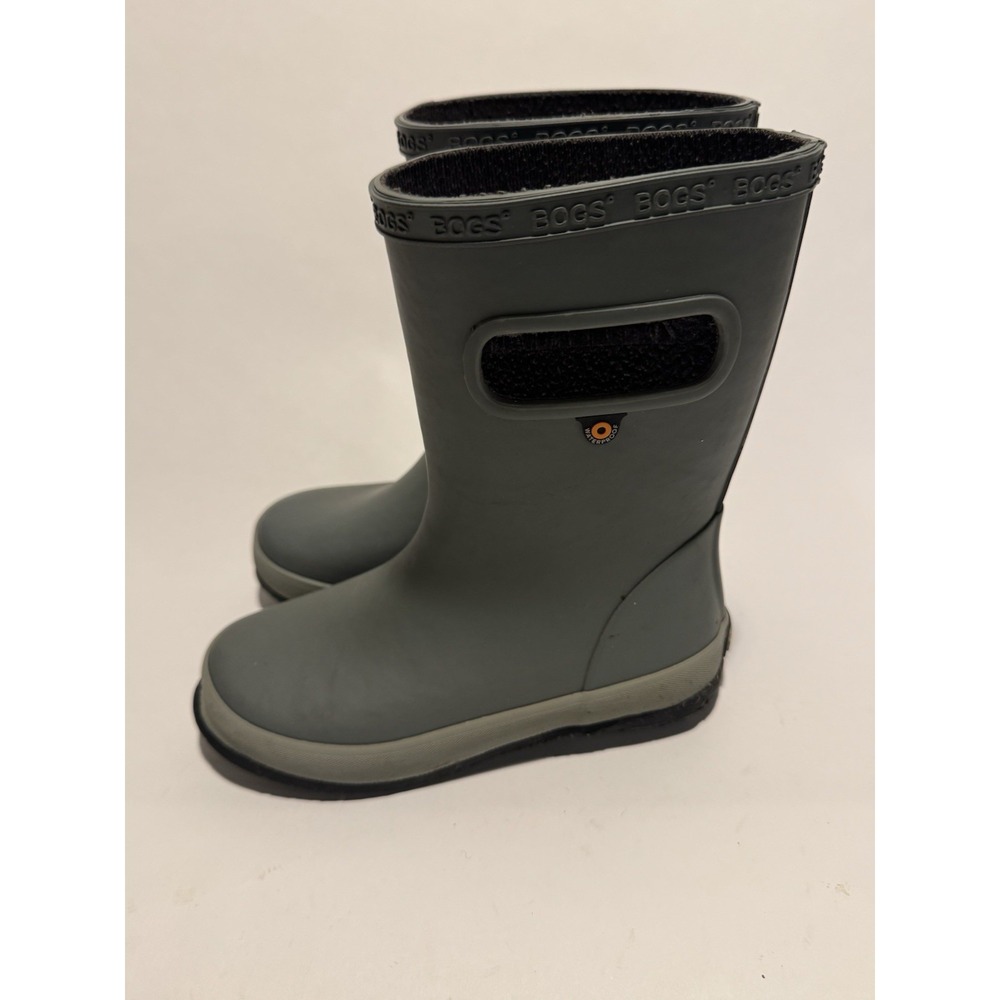 Bogs Kids 13 Gray Green